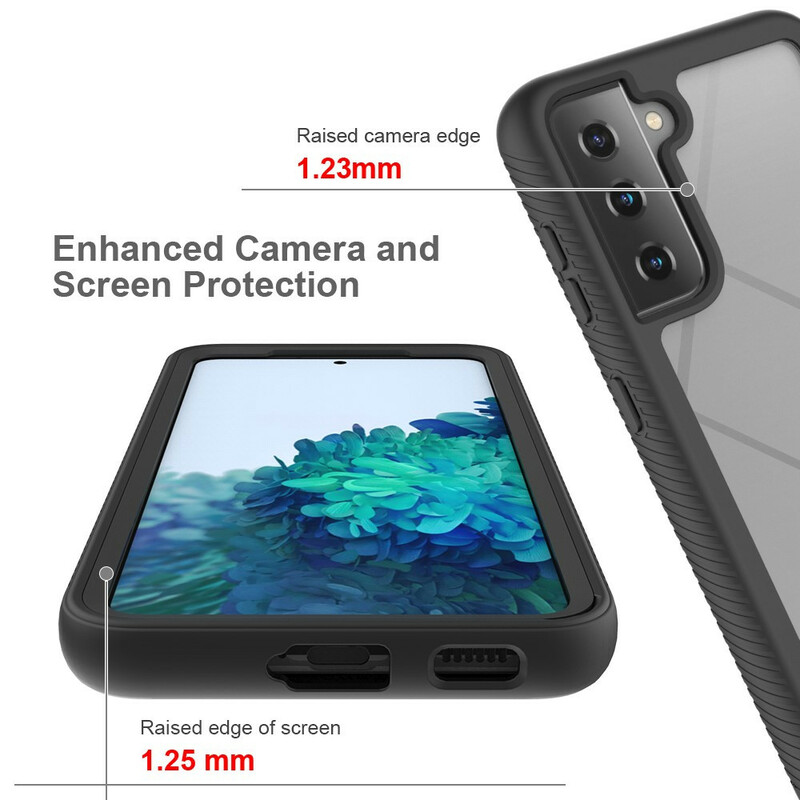 Coque Samsung Galaxy S21 5G Hybride Rebords Biseautés Coque Samsung Galaxy S21 5G Hybride Rebords Biseautés