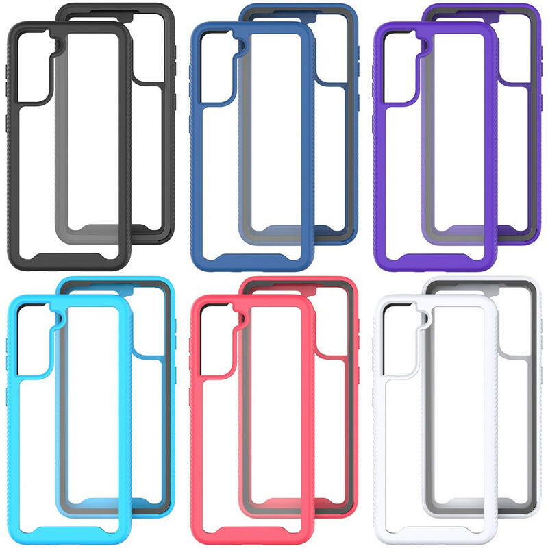 Coque Samsung Galaxy S21 5G Hybride Rebords Biseautés Coque Samsung Galaxy S21 5G Hybride Rebords Biseautés