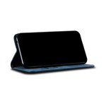 Flip Cover Samsung Galaxy S21 5G Tissu Jeans Flip Cover Samsung Galaxy S21 5G Tissu Jeans