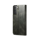Flip Cover Samsung Galaxy S21 5G Simili Cuir Ciré Flip Cover Samsung Galaxy S21 5G Simili Cuir Ciré