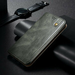 Flip Cover Samsung Galaxy S21 5G Simili Cuir Ciré Flip Cover Samsung Galaxy S21 5G Simili Cuir Ciré