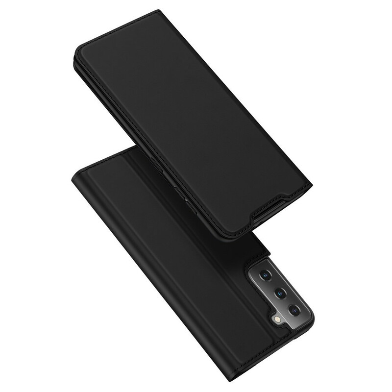 Flip Cover Samsung Galaxy S21 5G Skin Pro DUX DUCIS Flip Cover Samsung Galaxy S21 5G Skin Pro DUX DUCIS