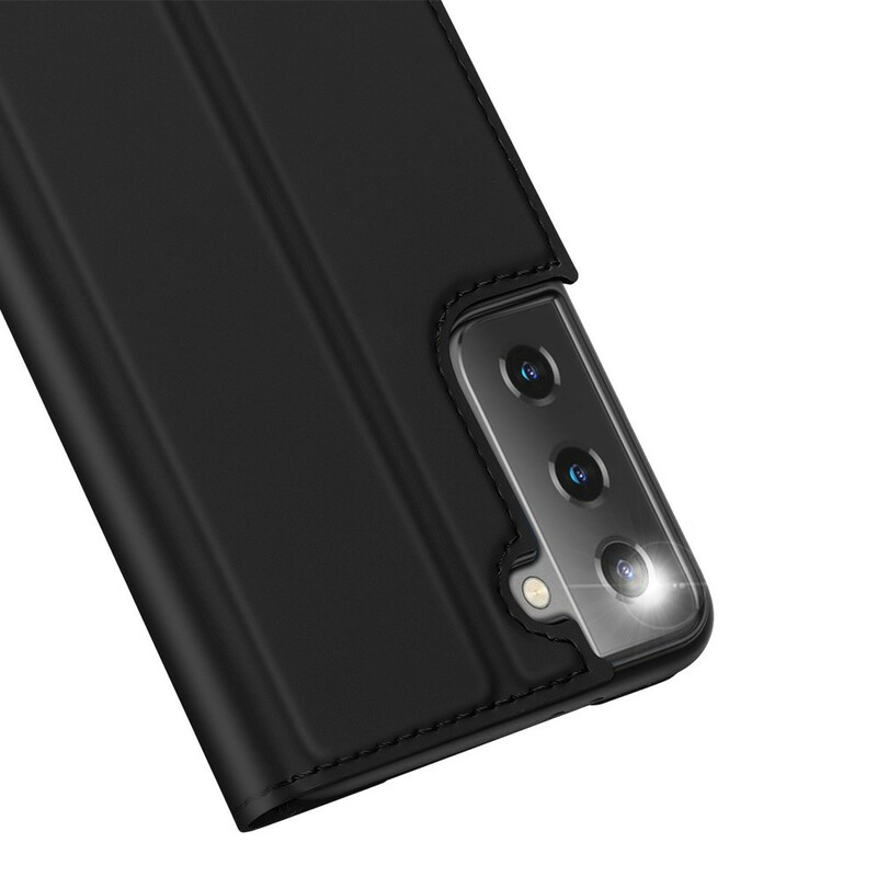 Flip Cover Samsung Galaxy S21 5G Skin Pro DUX DUCIS Flip Cover Samsung Galaxy S21 5G Skin Pro DUX DUCIS