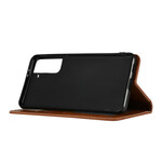 Flip Cover Samsung Galaxy S21 5G Simili Cuir Porte-Cartes