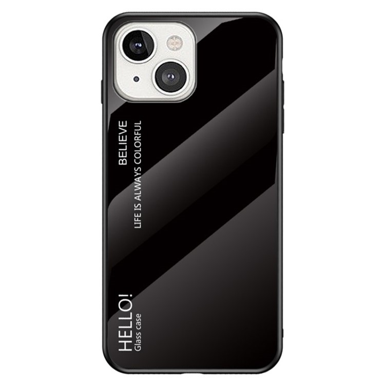 Coque verre trempé iPhone 14 Noir