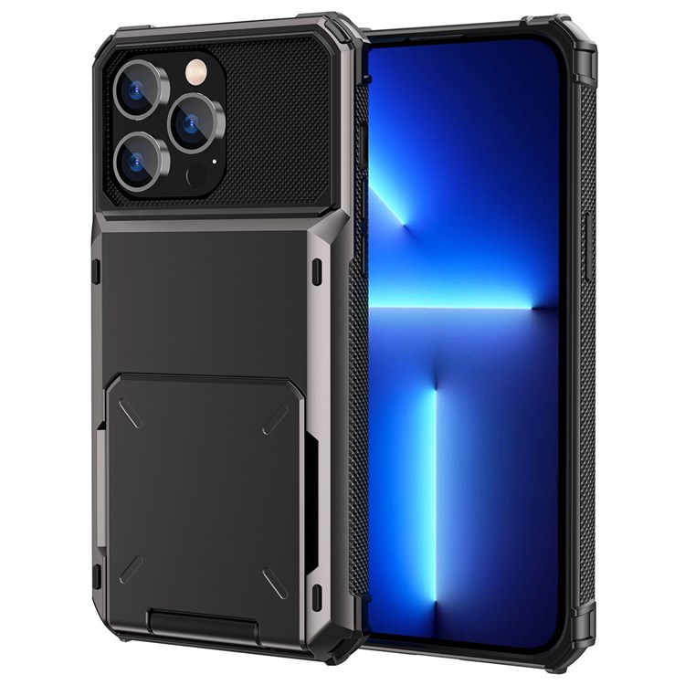 Coque iPhone 14 Pro Max Porte-Cartes Style Flip