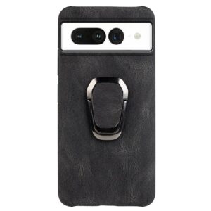 Coque Google Pixel 7 Pro Effet Cuir Anneau-Support