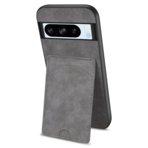 Coque Google Pixel 9A Effet Daim Support et Porte-Cartes