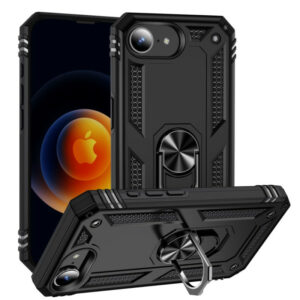 Coque iPhone 16E Robuste avec Anneau-Support