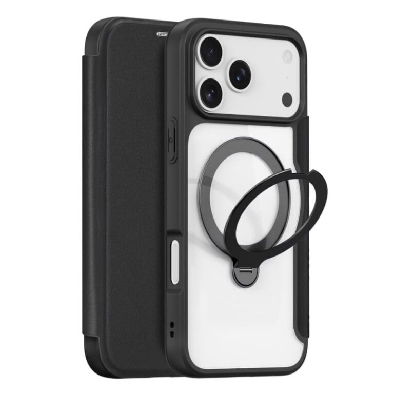 Flip Cover iPhone 17 Pro Max Magnétique avec Support Skin X Pro Series DUX DUCIS