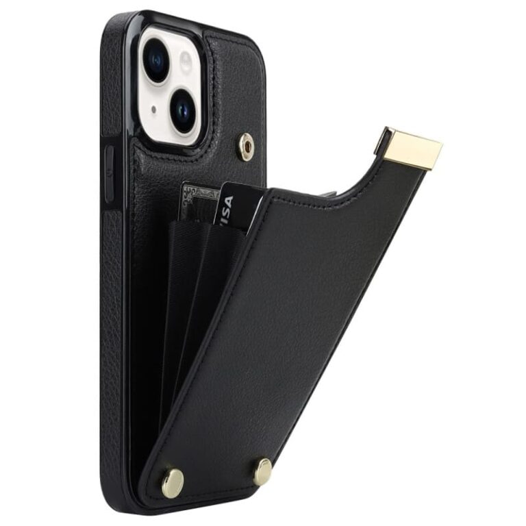 Coque iPhone 13 Porte-Cartes à Soufflet