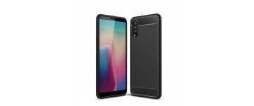 coque huawei p20 silicone foot